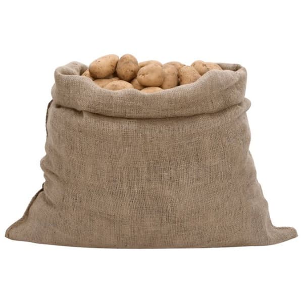 10-pack juteväskor 100 x 110 cm – 100% jute 220 g/m²
