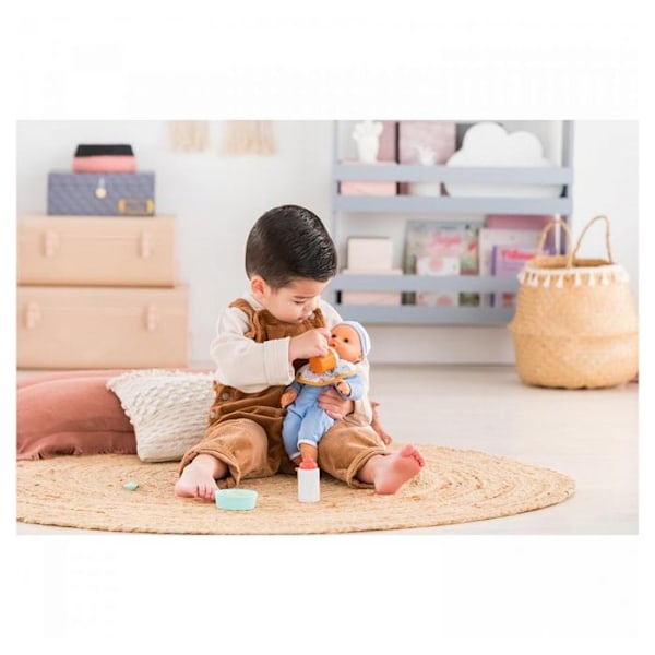 Liten måltidslåda för 30cm docka - COROLLE - 5 tillbehör - från 18 månader Beige