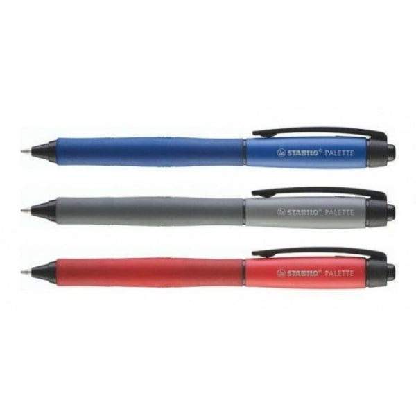 STABILO Gel Ink Pen - Palett - Förpackning x 10 Pennor - Röd - 268-40-01