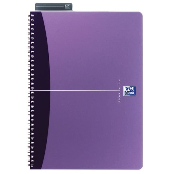 Essentials Spiral Notebook - A4-storlek (90gsm) - 180 små kaklade sidor - Diverse färger