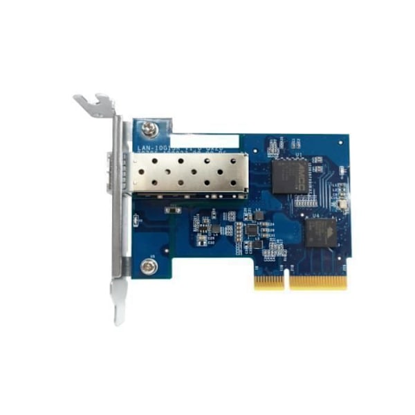 QNAP 10 Gb Ethernet-kort för server - QXG-10G1T - PCI Express 3.0 x4 - 1 port - 1 - Twisted Pair Blå