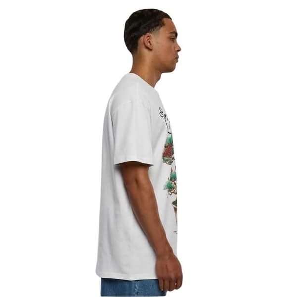 T-shirt oversize Upscale Bonsai Heavy - vit - M