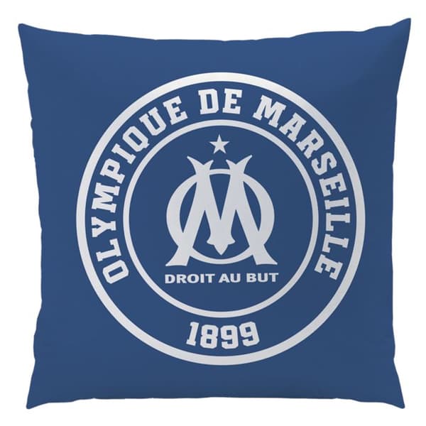 Tryckkudde 100% Polyester - OM SUPPORTERS - Blå - 40x40cm Blå