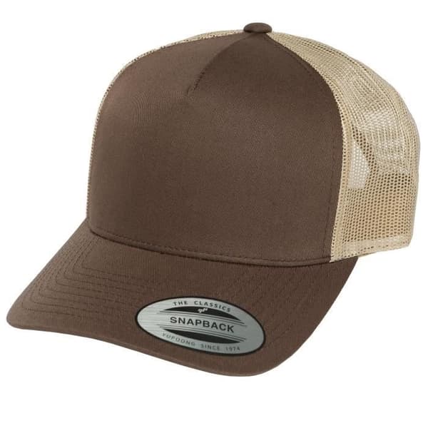 Trucker Keps - Flexfit - 6506T - Brun - Justerbar - Sommar Brun