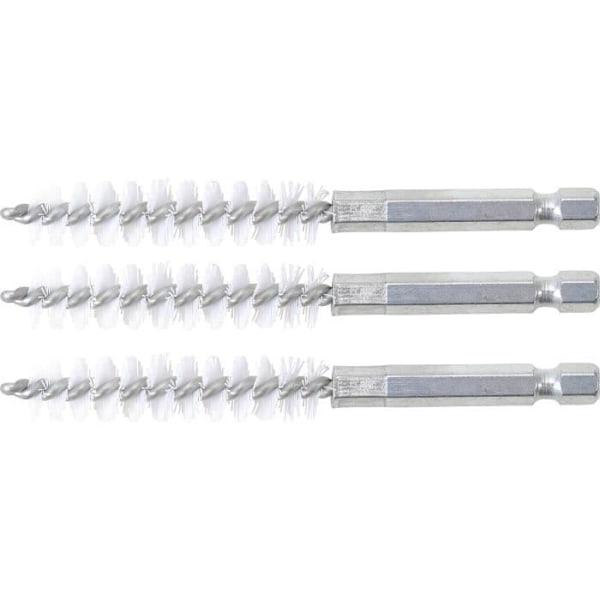 PLAT NYLONBORSTE | 11MM | 6,3 MM (1-4 tum) | 3ST BGS 3078-11-N
