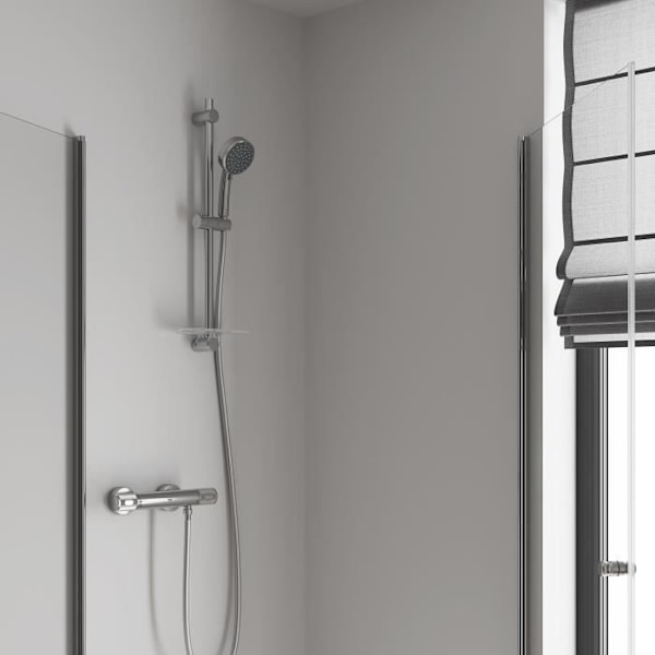 GROHE Precision Feel termostatisk duschblandare - Krom - Vattenbesparande - Metall