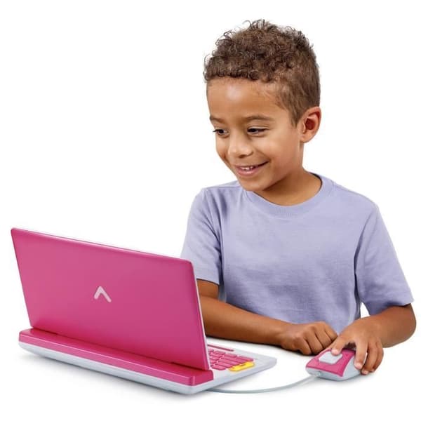VTECH - GENIUS XL UTBILDNINGSORDNING BILINGUAL ROSA - Rosa Ros
