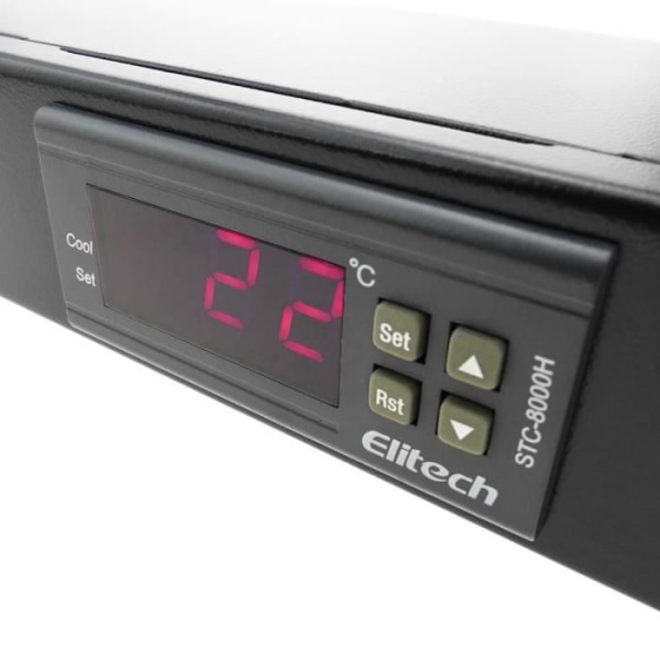 Datortillbehör - Cablematic - Kit 19 1U - Ventilationstermostat - Ej programmerbar