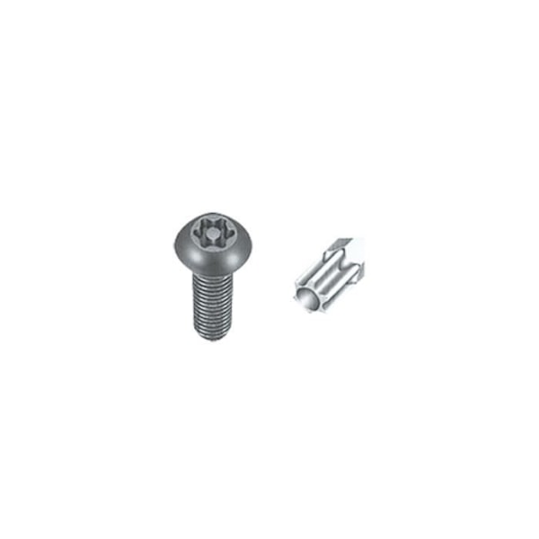 Böjd hane Resistorx kort TT15 L. 53 mm
