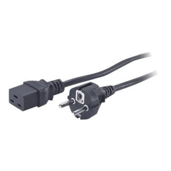 APC Strömkabel - IEC 320 en 60320 c19 (f) - CEE 7/7 (schuko) (m) - 2,4 m