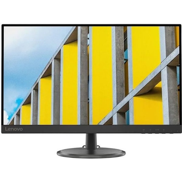 PC-skärm - LENOVO - D27q-30 - 27'' QHD 60Hz 4ms VA - HDMI DP - AMD FreeSync Svart