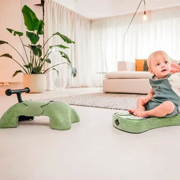 Scoot and Ride My First 3 i 1 — Evolutionsvagn grön (6 månader–5 år) Grön