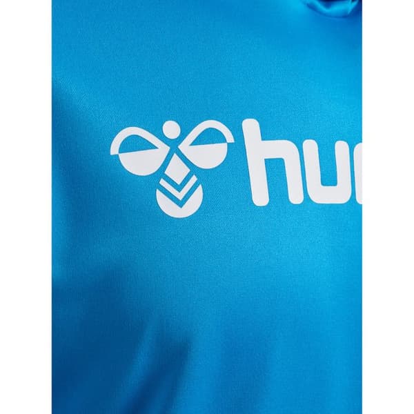 Hoodie Hummel Logo - Blå Blå M
