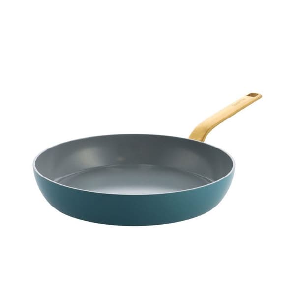 Stekpanna - Evolution - 31 cm - Thermolon-beläggning utan PFAS - Induktionsbas Magneto Blå