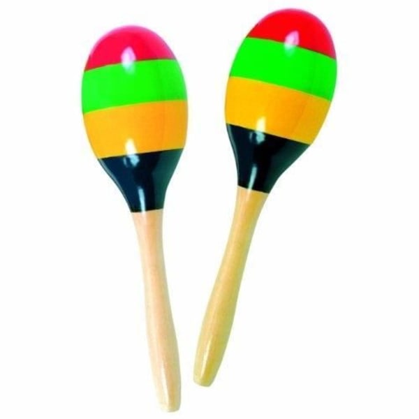 Musikleksak - BINO - Set med maracas - Flerfärgad - Inomhus Flerfärgad