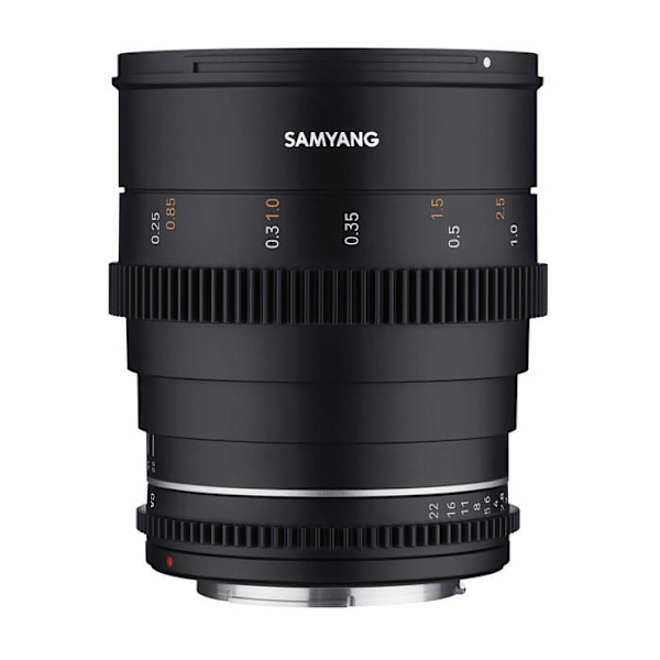 Objektiv - SAMYANG - MF 24mm T1,5 VDSLR MK2 - Nikon F - Bländare T1,5 - Vidvinkel - 587g