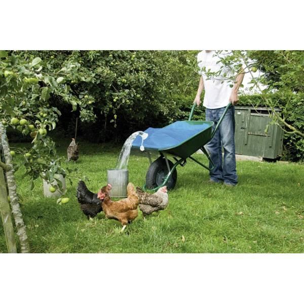 H2GO vattentank 100 x 40 cm 80 L - Kerbl - PVC - Blå - Idealisk för att transportera vatten Blå