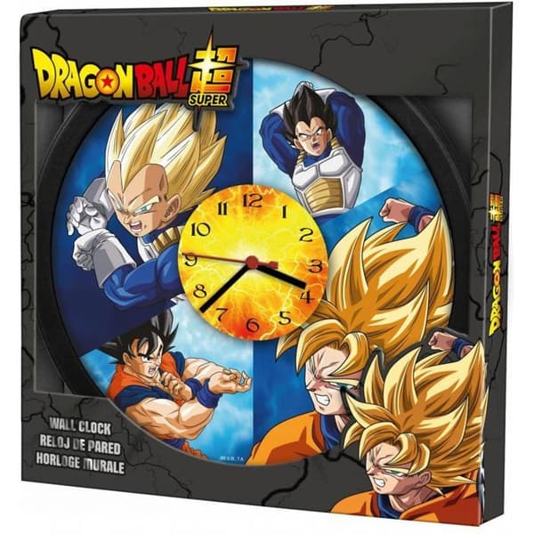 Väggklocka - KIDS - DB00001 - Dragon Ball - 25 cm - Inredning för barn Ej specificerat