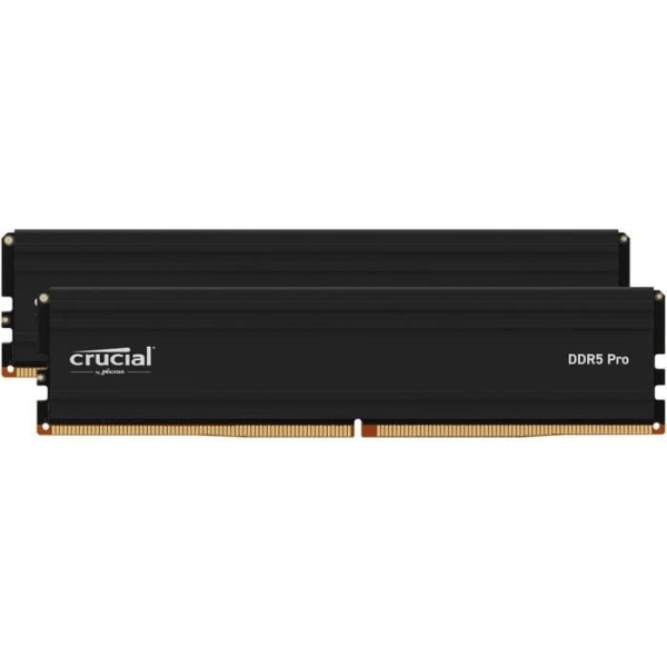 RAM-minne - CRUCIAL - PRO DDR5 - 48GB (2x24GB) - DDR5-6000 - UDIMM CL48 (CP2K24G60C48U5)