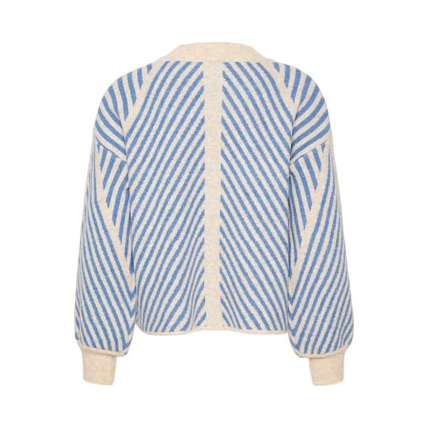 Pull dam KAFFE Vera beige S