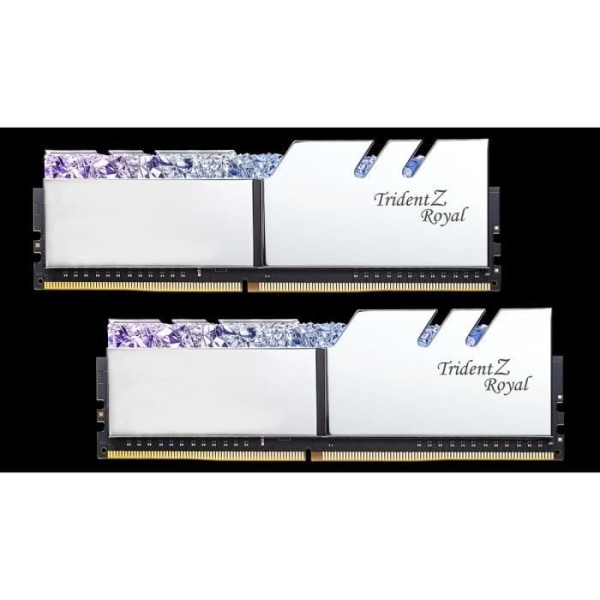 Trident Z ROYAL PC-minne - G.SKILL - 16 GB - PC4-25600 / DDR4 3200 Mhz - Grå