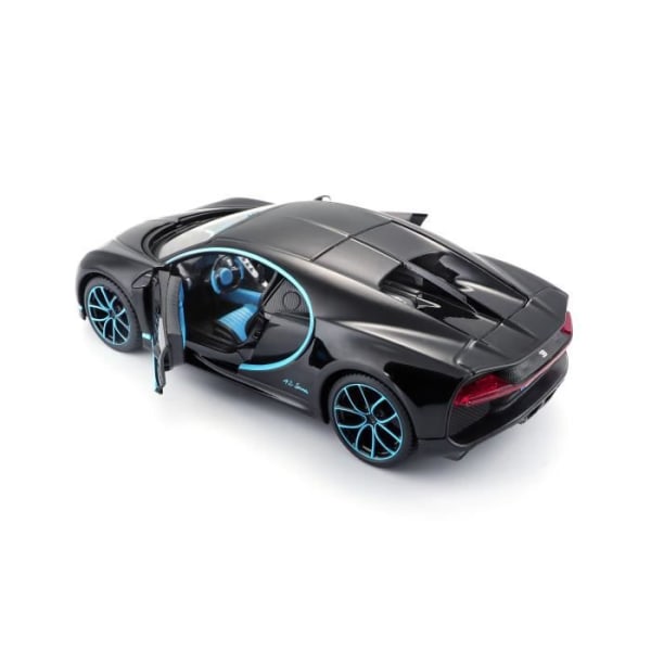 Bugatti Chiron miniatyr metallbil i skala 1/24 - MAISTO - Blå