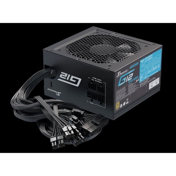 Intern strömförsörjning - SEASONIC - G12 Semi Modular - 850 Watt