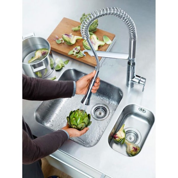 Diskho - Grohe - K7 - Metall - Grå - Professionell