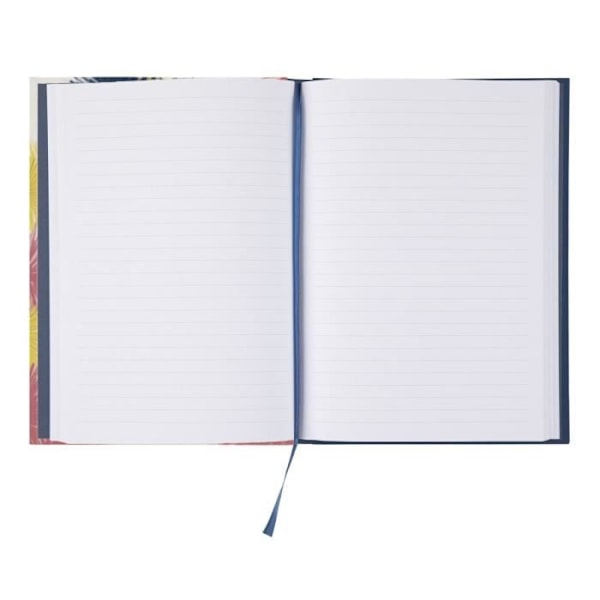 A5 anteckningsblock - Draeger Paris - Flerfärgad - FSC®-certifierat papper - 192 linjerade sidor - Hård pärm Flerfärgad
