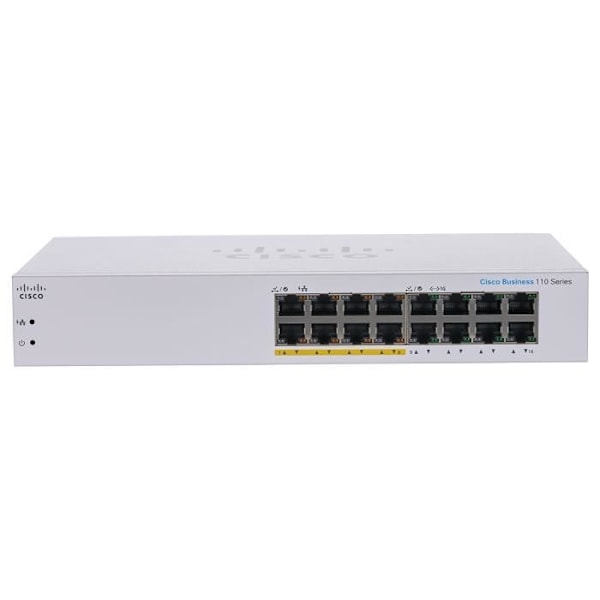 CISCO CBS110 Unmanaged 16-ports GE CBS110 Unmanaged 16-ports GE