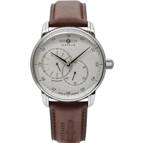 Zeppelin 8662-1 Ny Kaptenlinje Automatisk Klocka Herr 43mm 5ATM