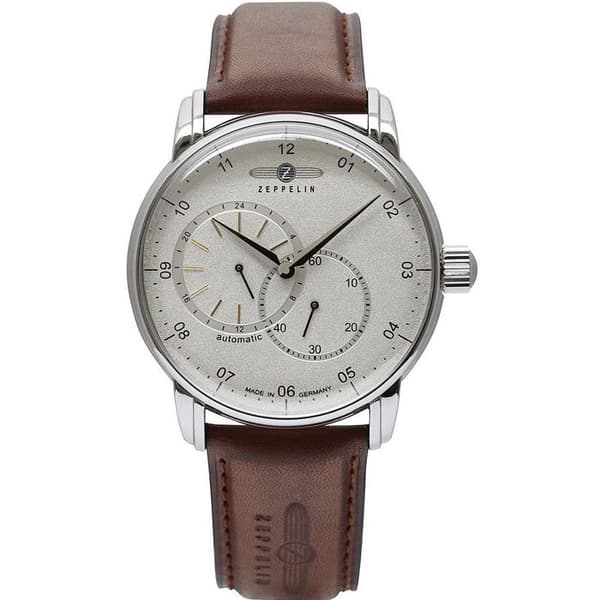 Zeppelin 8662-1 Ny Kaptenlinje Automatisk Klocka Herr 43mm 5ATM Silver