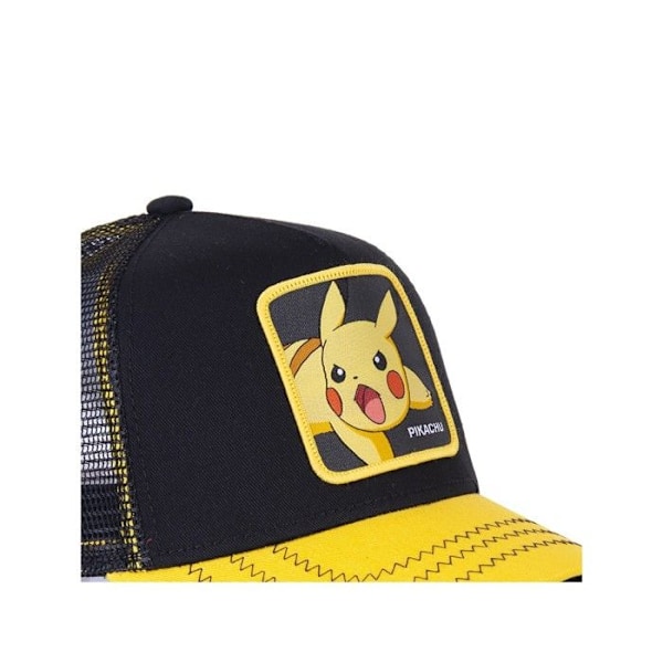 Capslab Keps för Man & Kvinna POKEMON, justerbar Truckerkeps POKEMON, - Svart (huvudomkrets 55,5 till 60 cm) Svart