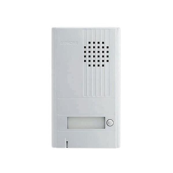 Platina utstickande 1 BP - AIPHONE - AIPHONE 110538 - Aluminiumfront - Tjocklek 22 mm - Extra tunn