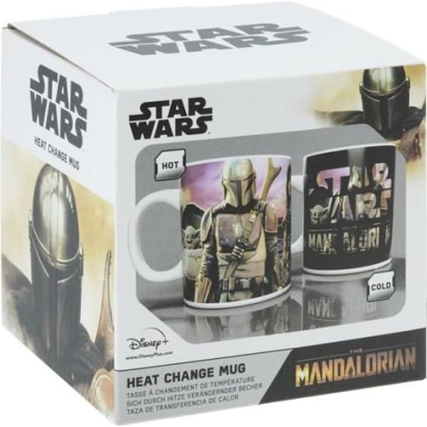 Mandalorian Heat Change Mugg Star Wars Tea Coffee Mug