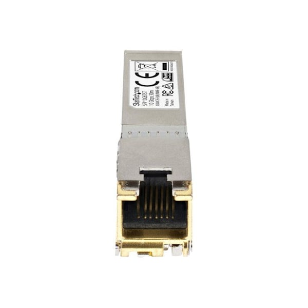 SFP+ RJ45-adapter - STARTECH - 10GBASE-T - Kompatibel med Cisco - Hot-swappable - 10 Gigabit Ethernet