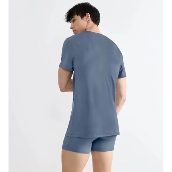 T-shirt Sloggi Base Soft - molnig blå molnigt blått XXL