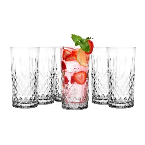 Vattenglas med eller utan stjälk - sirapsglas - fruktjuiceglas - sodaglas - Glasmark tumlare - A680100-W300-0000-00