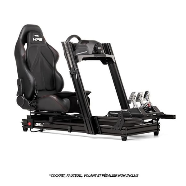 Haptiska gamingkuddar - Next Level Racing - HF8 - Svart - Haptisk feedback - 8 vibrationszoner Svart
