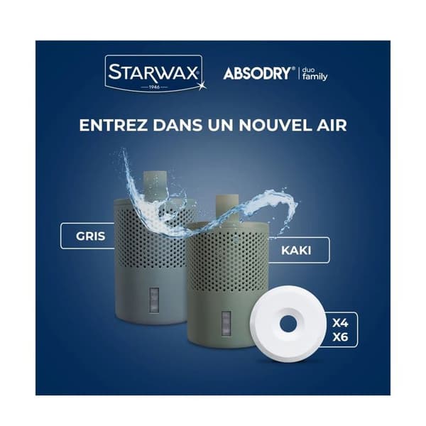 Fuktabsorberare + 1 Tablett 500 G - Brunel