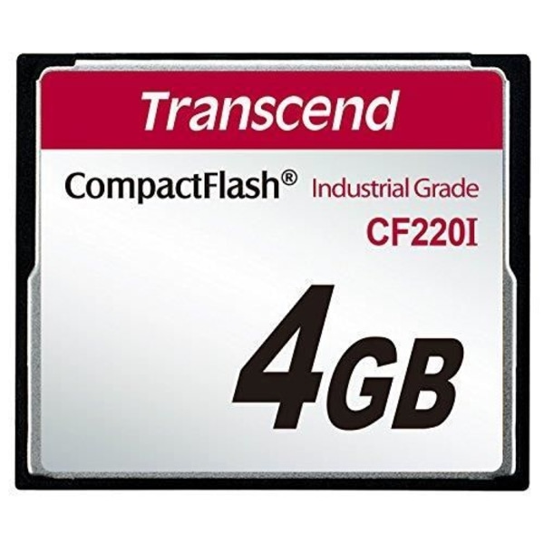 Transcend 4GB CF 4GB CompactFlash-minneskort