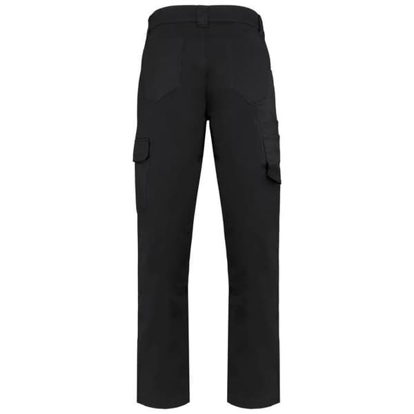 Stretch bomull arbetsbyxor WK. Designad för att arbeta svart 34