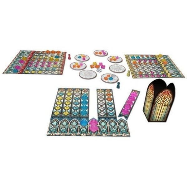Azul brädspel - ASMODEE - Fönstren i Sintra - Från 8 år - Flerfärgad - 2 spelare eller fler Flerfärgad