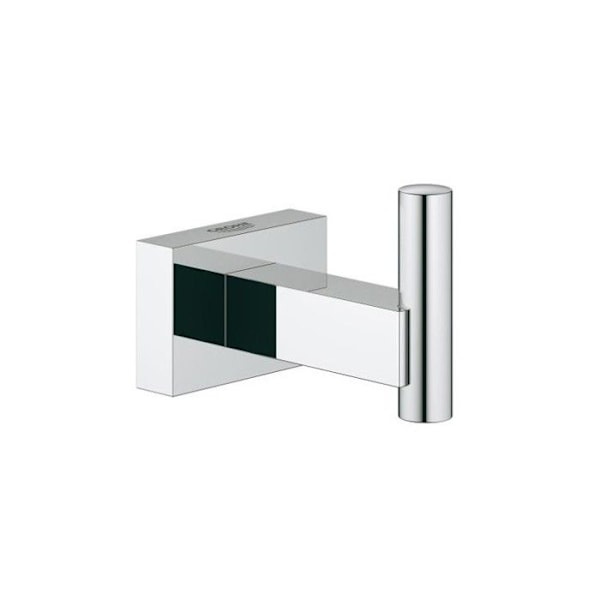 GROHE Essentials Cube 3-i-1 badrumstillbehörsset 40757001 - Väggkrok - Borste - Toalettpappershållare - Krom