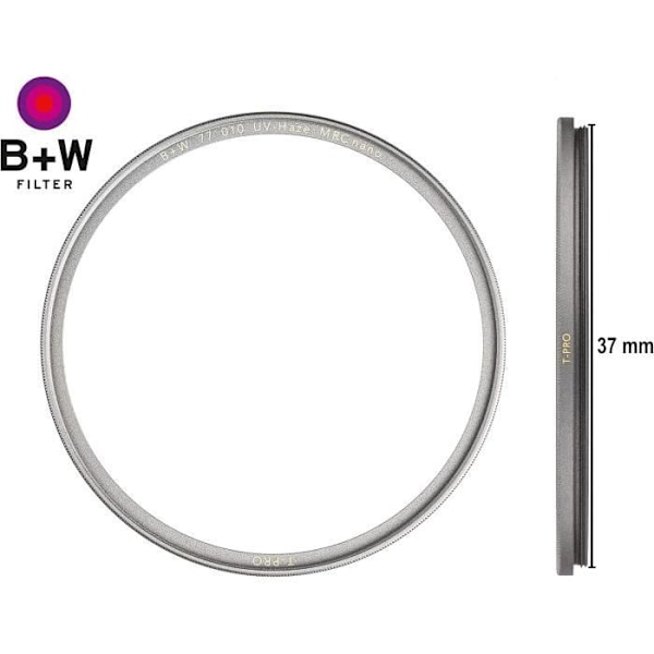 BW T-Pro 010 UV Skyddsfiltret för kameran 3,7 cm