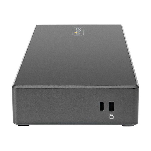 USB-hubb - Startech - DK31C2DHSPDUE - 3 portar - 4K Ultra HD - Svart