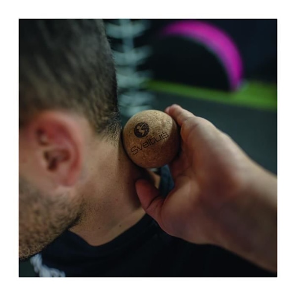 SVELTUS korkmassageboll - Ø6,5 cm - för självmassage av fascia