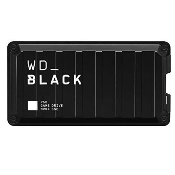 SSD - WD - BLACK P50 - 4To - USB 3.2 Gen 2x2 - 2000Mo/s läshastighet