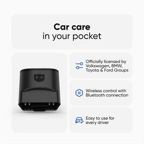 Bilscanner - OBDELEVEN - OBDeleven 3 Pro Pack - Bluetooth - Avancerad Diagnostik - Universell Kompatibilitet