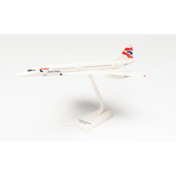 Miniatyrflyg Herpa - 613439 - British Airways Aerospatiale-BAC Concorde - G-BOAC